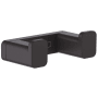 Hansgrohe AddStoris Double Robe Hook Matte Black