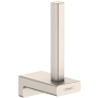 Hansgrohe AddStoris Wall Mounted Euro Toilet Paper Holder Brushed Nickel