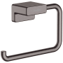 Hansgrohe AddStoris Wall Mounted Euro Toilet Paper Holder Brushed Black Chrome