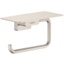 Hansgrohe AddStoris Wall Mounted Toilet Paper Holder Brushed Nickel