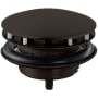 Hansgrohe Accessories 1-1/4" Non-Closing Drain Assembly - Less Overflow Matte Black