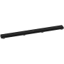 Hansgrohe RainDrain Match Trim 35-1/4" with Height Adjustable Frame Matte Black
