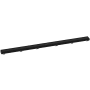 Hansgrohe RainDrain Match Trim 47-1/4" with Height Adjustable Frame Matte Black