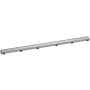 Hansgrohe RainDrain Match Trim 47-1/4" with Height Adjustable Frame Brushed Stainless Steel