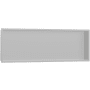 Hansgrohe XtraStoris Original Wall Niche with Integrated Frame 12"x 36"x 4" Concrete Grey
