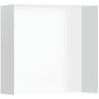 Hansgrohe XtraStoris Minimalistic Wall Niche with Open Frame 12"x 12"x 5.5" Matte White