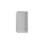 Hansgrohe XtraStoris Original 12" x 6" Stainless Steel Shower Wall Niche with Frame Concrete Grey