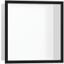 Hansgrohe XtraStoris Individual Wall Niche with Design Frame 12"x 12"x 4" Matte Black