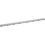 Hansgrohe RainDrain Match Trim 59-1/8" with Height Adjustable Frame Brushed Stainless Steel