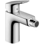 Hansgrohe Logis 1 GPM Bidet Faucet with Pop-Up Assembly Chrome