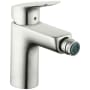 Hansgrohe Logis 1 GPM Bidet Faucet with Pop-Up Assembly Brushed Nickel