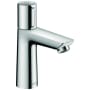 Hansgrohe Talis Select E 1.2 GPM Single Hole Bathroom Faucet with QuickClean, ComfortZone and EcoRight Technology - Includes Metal Pop-Up Drain Assembly Chrome