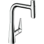 Hansgrohe Talis Select S 1.75 GPM Pull Out Kitchen Faucet HighArc Spout with Magnetic Docking & Toggle Spray Diverter - Limited Lifetime Warranty Chrome