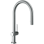 Hansgrohe Talis N 1.5 GPM Single Hole Pull Down Kitchen Faucet Chrome