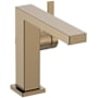 Hansgrohe Tecturis E 1.2 GPM Single Hole Bathroom Faucet with CoolStart Technology Brushed Bronze