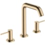 Hansgrohe Tecturis S 1.2 GPM Widespread Bathroom Faucet Brushed Bronze