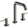 Hansgrohe Tecturis S 1.2 GPM Widespread Bathroom Faucet Brushed Black Chrome