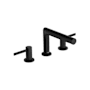 Hansgrohe Zesis S 1.2 GPM Widespread Bathroom Faucet with Pop-Up Drain Assembly Matte Black