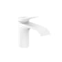 Hansgrohe Vivenis 1.2 GPM Single Hole Bathroom Faucet with Pop-Up Drain Assembly Matte White