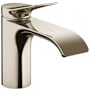 Hansgrohe Vivenis 1.2 GPM Single Hole Bathroom Faucet with Pop-Up Drain Assembly Polished Nickel