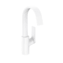 Hansgrohe Vivenis 1.2 GPM Single Hole Bathroom Faucet with Pop-Up Drain Assembly Matte White