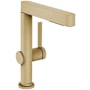Hansgrohe Finoris 1.2 GPM Single Hole Bathroom Faucet Brushed Gold Optic