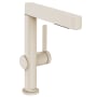 Hansgrohe Finoris 1.2 GPM Single Hole Bathroom Faucet with Pull-Out Spray Wand Brushed Nickel