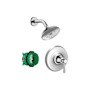 Hansgrohe Joleena Shower Only Trim Package with 1.75 GPM Single Function Shower Head, Shower Arm, and Valve Trim - Includes Rough-In Chrome