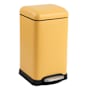 happimess Betty 12.1 Liter Iron Free Standing Trash Can Daffodil Yellow