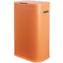 happimess Tammi 54.9 Liter Iron Free Standing Push-Button Operated Trash Can Carrot Cake