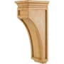 Hardware Resources 5" W x 6" D x 14" H White Oak Mission Corbel Natural White Oak