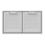 Hestan 36 Inch Wide Double Access Door from the Hestan Outdoor Series Stainless Steel