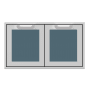 Hestan 36 Inch Wide Double Access Door from the Hestan Outdoor Series Pacific Fog