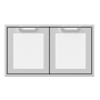 Hestan 36 Inch Wide Double Access Door from the Hestan Outdoor Series Froth
