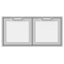 Hestan 42 Inch Wide Double Access Door from the Hestan Outdoor Series Froth