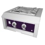 Hestan 70000 BTU 24 Inch Wide Natural Gas Built-In Power Burner with Integrated Wok Ring from the Hestan Outdoor Series Lush
