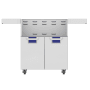 Hestan 30 Inch Wide Double Door Grill Cart from the Aspire by Hestan Series Prince
