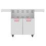 Hestan 30 Inch Wide Double Door Grill Cart from the Aspire by Hestan Series Reef