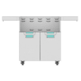 Hestan 30 Inch Wide Double Door Grill Cart from the Aspire by Hestan Series Bora Bora