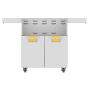 Hestan 30 Inch Wide Double Door Grill Cart from the Aspire by Hestan Series SOL