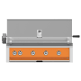 Hestan 110000 BTU 42 Inch Wide Natural Gas Built-In Grill with Tubular U-Burner System Infrared Sear Burners and Rotisserie from the Aspire by Hestan Series Citra