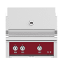 Hestan 62000 BTU 30 Inch Wide Natural Gas Built-In Grill with Trellis Burner System and Rotisserie from the Hestan Outdoor Series Tin Roof