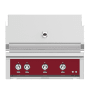 Hestan 62000 BTU 36 Inch Wide Natural Gas Built-In Grill with Trellis Burner System and Rotisserie from the Hestan Outdoor Series Tin Roof