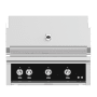 Hestan 62000 BTU 36 Inch Wide Natural Gas Built-In Grill with Trellis Burner System and Rotisserie from the Hestan Outdoor Series Stealth