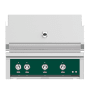 Hestan 62000 BTU 36 Inch Wide Natural Gas Built-In Grill with Trellis Burner System and Rotisserie from the Hestan Outdoor Series Grove
