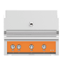 Hestan 62000 BTU 36 Inch Wide Natural Gas Built-In Grill with Trellis Burner System and Rotisserie from the Hestan Outdoor Series Citra