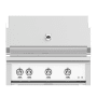 Hestan 62000 BTU 36 Inch Wide Natural Gas Built-In Grill with Trellis Burner System and Rotisserie from the Hestan Outdoor Series Froth