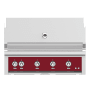 Hestan 118000 BTU 42 Inch Wide Natural Gas Built-In Grill with Trellis Burner from the Hestan Outdoor Series Tin Roof