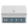 Hestan 118000 BTU 42 Inch Wide Natural Gas Built-In Grill with Trellis Burner from the Hestan Outdoor Series Pacific Fog