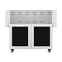 Hestan 36 Inch Wide Double Door Grill Cart from the Hestan Outdoor Series Stealth